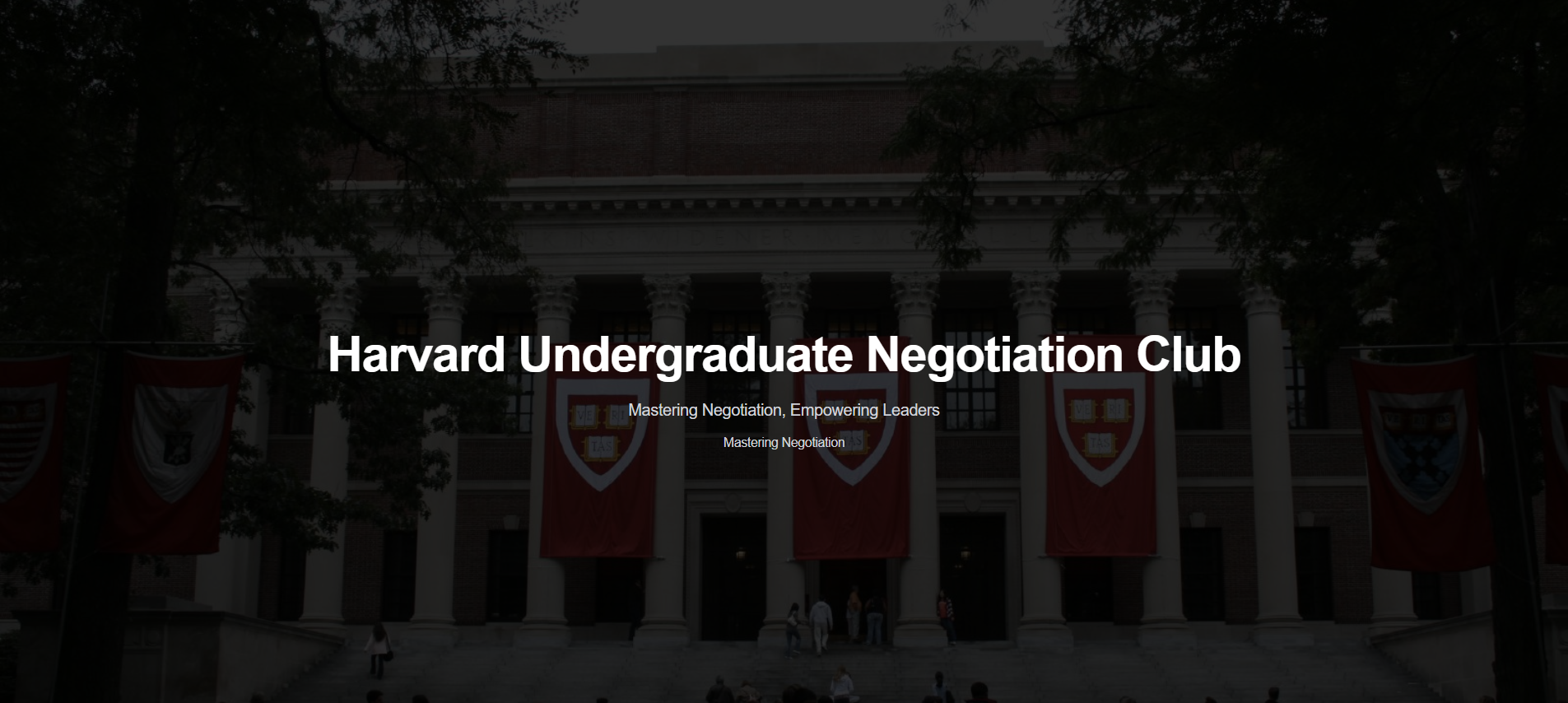 Negotiation Club Website
